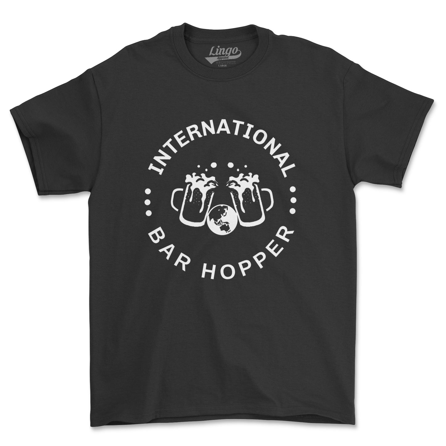 International Bar Hopper (UNISEX FIT) White