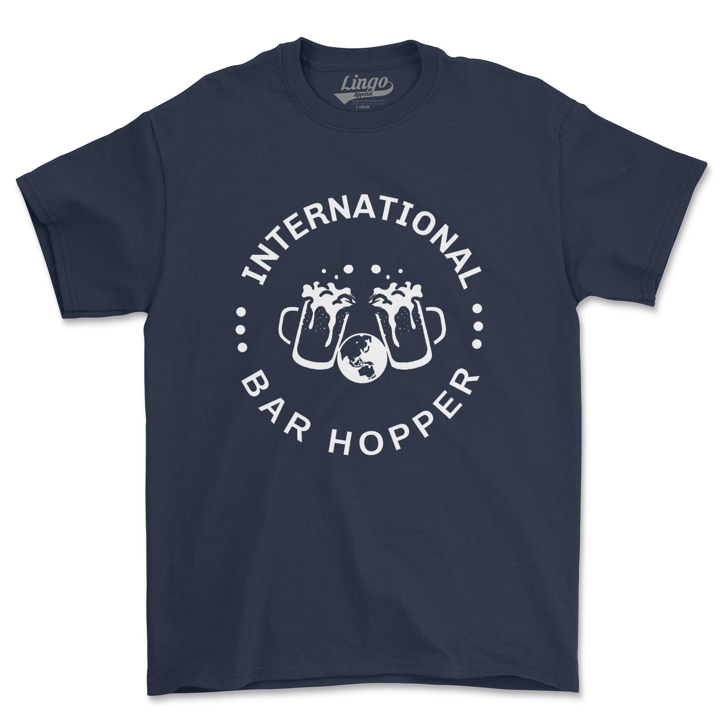 International Bar Hopper (UNISEX FIT) White