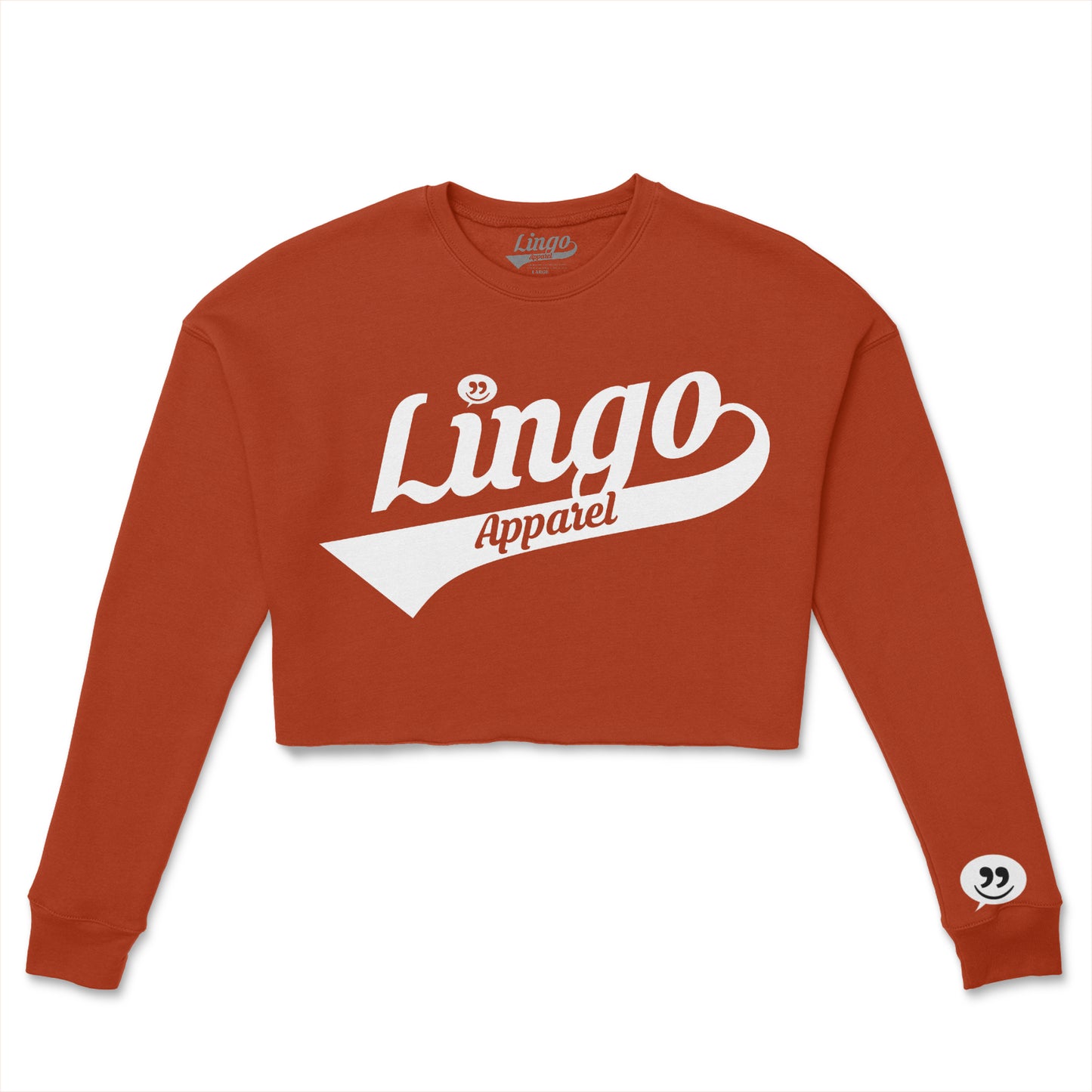 Lingo Apparel (Women's Crop Crew Fleece)